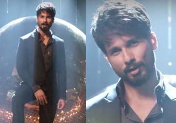 watch shahid kapoor s first look in jhalak dikhhla jaa reloaded