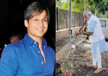 vivek oberoi joins pm modi s swachh bharat abhiyan via sanitation project