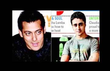 imran crazy about salman khan