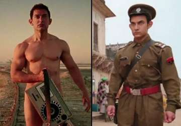 aamir khan and his nine different avatars in pk view pics