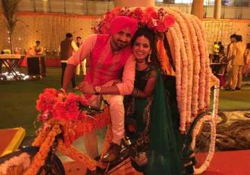 in pics harbhajan singh and geeta basra rocked at their sangeet ceremony