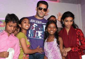 salman khan to spread joy for kids via tv