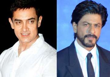 it s aamir vs srk for the first time but not at the box office