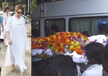 sudha shivpuri funeral pics