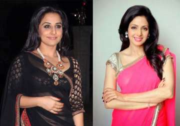 vidya balan calls sridevi an encyclopedia of acting