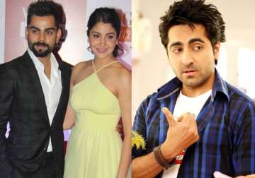 ooppss did ayushmann khurrana just make fun of virat kohli s break up with anushka sharma