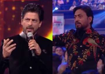 when srk s self obsession prompted irrfan to leave filmfare awards