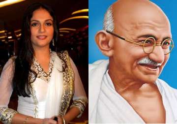 gracy singh to feature in gandhi based movie