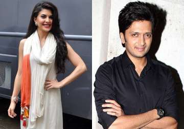 jacqueline a live wire on bangistan sets riteish