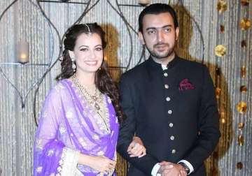 dia mirza to visit home town hyderabad first time post wedding