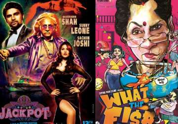 jackpot collects rs. 3 cr. what the fish rs. 60 lakh at box office