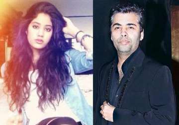 jhanvi kapoor to mark her bollywood debut with karan johar s next view pics