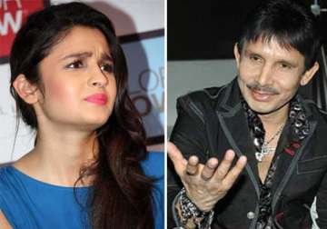 krk stoops to lowest level uses cheap words for insulting alia bhatt view pics