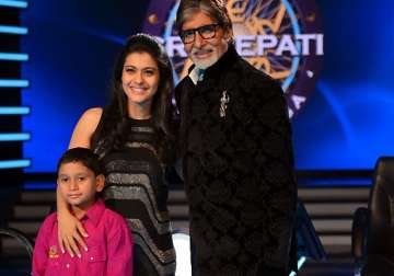 kajol s noble act on kbc