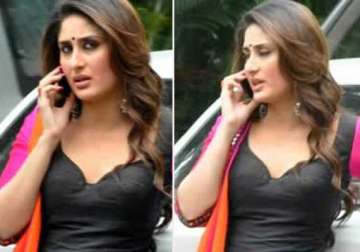 kareena kapoor spotted disturbed on the sets of gori tere pyar mein view pics