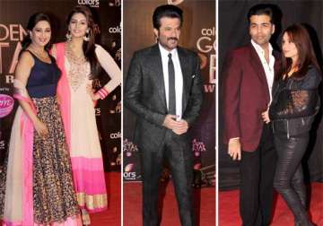 madhuri anil karan preity attend golden petal awards view pics