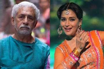 madhuri dixit was shy shooting steamy scenes with naseer see pics