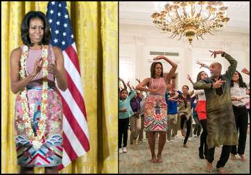 michelle obama dances her way to indian hearts in bollywood style see her dancing pics
