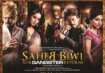movie review saheb biwi aur gangster returns soha irrfan excel