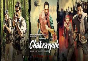 movie review chakravyuh manoj rampal deol shine but poor score disappoints