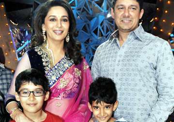 my kids are untouched by my fame madhuri dixit see pics