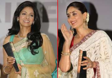 ndtv indian of the year 2012 kareena sridevi hailed for entertainment view pics