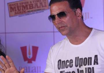 no real life characters in once upon a time in mumbai again says akshay kumar