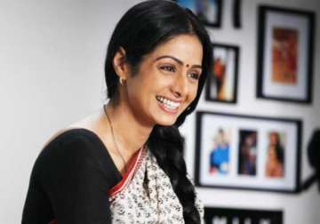 no supporting roles for sridevi riding high on comeback