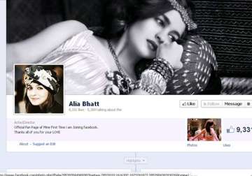 omg alia bhatt s verified facebook page is fake