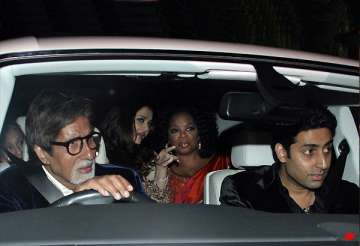 oprah winfrey meets aishwarya beti b attends bollywood reception