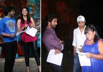 parineeti and shahid s jodi on the sets of comedy circus view pics