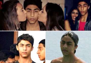 pics proving shah rukh khan s son aryan is expressionless view pics