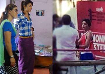 pack up priyanka chopra s mary kom shooting finished star thanks crew for support