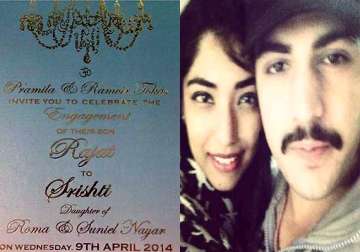 rajat tokas announces engagement to marry fianc shrishti nayyar in dec see pics