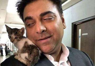 ram kapoor s new pal on bade acche... sets