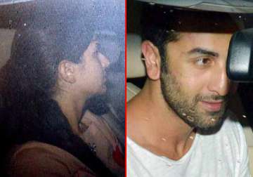 ranbir kapoor and katrina kaif spotted watching lootera together view pics