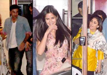 ranbir and katrina party hard with kareena at karan johar s house view pics