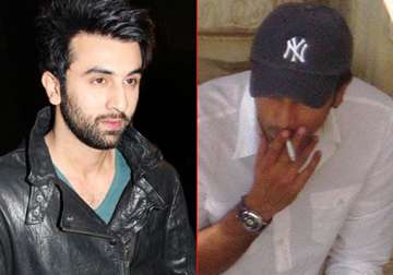 ranbir kapoor says smoking in public was part of a film shoot