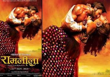 ranveer deepika share intense chemistry in ram leela s new poster view pics