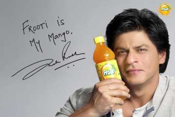 srk becomes new brand ambassador of frooti