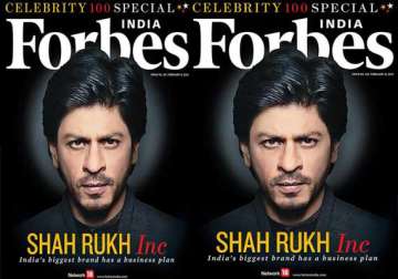 shah rukh khan covers forbes middle east