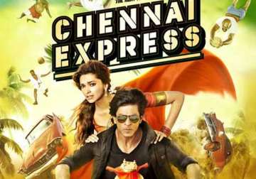 first look of shahrukh deepika s chennai express out