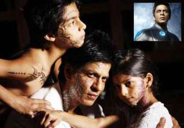 srk wants to make kids proud with ra.one