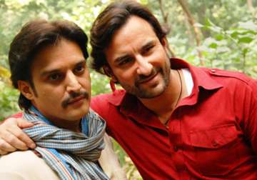 saif does a butch cassidy and the sundance kid with jimmy
