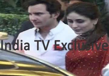 saif kareena wore exquisite outfits at wedding reception