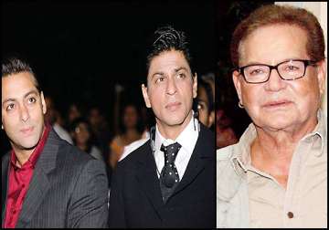 salman khan shah rukh khan may never patch up hints salim khan see pics