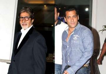 salman khan exits as big b arrives at colors party