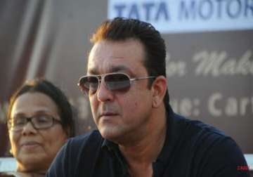 sanjay dutt meets cancer patients donates mammography scanner ambulance view pics