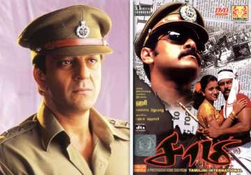 sanjay to play supercop in remake of tamil film saamy