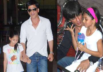 scolded by daughter for not kicking the butt says shahrukh